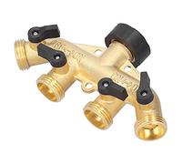 Rosvola Raccord de Robinet, Adaptateur de Jardin 4 Voies, pour Arrosage
