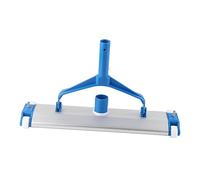 Rosvola Tête de Balai de Piscine pour Piscines, Spas, 17,9 Pouces | Brosse à récurer inférieure, rouleaux glissants lisses, alliage d\'aluminium, outil de balayage pour murs, sols, Aquariums