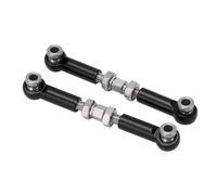 Rosvola Tige de Direction RC, Biellette en Alliage D'aluminium, (Black)