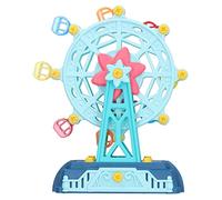 Rosvola Tour de Grande Roue Manuelle avec Rotation, Jeu de Montage pour | Matière plastique, jouet éducatif, améliore la pensée logique, améliore la coordination