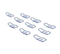 Rosvola Voiture Forme Trombones, Léger Métal Bureau Trombones | Durable, antidérapant, design mignon, portable pour la classification des documents.