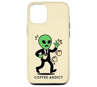 Roswell Alien, Accro au café martien Coque pour iPhone 12/12 Pro