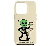 Roswell Alien, Accro au café martien Coque pour iPhone 13 Pro
