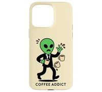 Roswell Alien, Accro au café martien Coque pour iPhone 15 Pro Max
