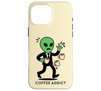 Roswell Alien, Accro au café martien Coque pour iPhone 16 Pro Max
