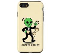 Roswell Alien, Accro au café martien Coque pour iPhone SE (2020) / 7/8