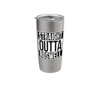 ROSWELL DROIT OUTTA Gobelet isotherme en acier inoxydable double paroi