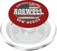 Roswell New Mexico, Drapeau américain Vintage PopSockets PopGrip pour MagSafe