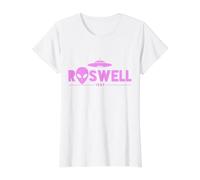 Roswell New Mexico NM 47 UFO Crash Alien 1947 Rose T-Shirt Graphique avec Valeur