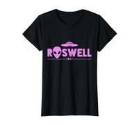 Roswell New Mexico NM 47 UFO Crash Alien 1947 Rose T-Shirt Graphique avec Valeur