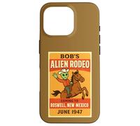 Roswell Poster Vintage Rodéo Alien Cowboy Coque pour iPhone 16 Pro