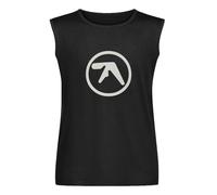 ROSY CONFIDANTE Fashiona Sleeveless A&Phex T&Win Men's Logo Slim Fit T-Shirt Black S