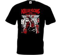 ROSY CONFIDANTE Killer Klowns from Outer Space v5 T-Shirt Movie Poster All Men's Black L
