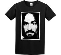 ROSY CONFIDANTE Men's Charles Manson Helter Skelter T Shirt Black L