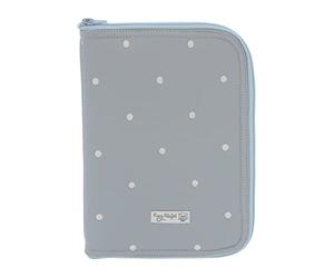 Rosy Fuentes Porte-documents pour bébé - Idéal pour ranger des documents importants - Design élégant avec fermeture éclair 0-bleu poudré