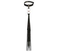 Rosy Gold - Collier avec Flogger - Noir