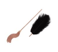 Rosy Gold - Feather Tickler Whip