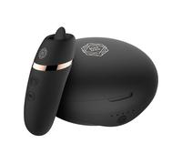 Rosy Gold - Stimulateur Léchage avec Boîtier Luxe - Noir