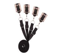 Rosy Gold - Under-Mattress Restraint Set - Noir