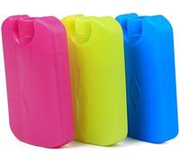 RosyFate 3 Pains de Bloc Refrigerant, Bloc de Glace pour Sac Isotherme Ou Glacière, Eléments de Refroidissement Un Pique-Nique ou Tout Simplement pour Un Déjeuner, Couleur Envoyée au Hasard