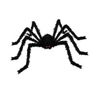 RosyFate Araignée Halloween, Araignée Geante Peluche 75cm, Décoration Halloween Araignée, pour Decoration Halloween Exterieur Intérieur