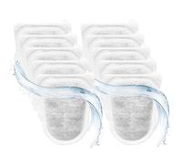 ROSYLEVE 10 Pièces Cartouches pour Filtre pour Aquarium EasyCrystal Filter Pack C600, Matériau Filtrant pour Filtres Internes Easycrystal, Contient du Charbon Actif et de La Zéolithe