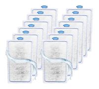 ROSYLEVE 12 Pièces Cartouche pour Filtres d'Aquarium EasyCrystal Filter Pack 250/300, Filtre Intérieur pour Aquarium, Filtre Aquarium Contient du Charbon Actif et de la Zéolithe