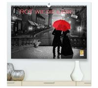 Rot wie die Liebe by Mausopardia (hochwertiger Premium Wandkalender 2026 DIN A2 quer), Kunstdruck in Hochglanz: Schöne Frauen von sexy Pin-Up Girls bis mondän.