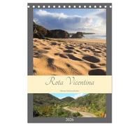Rota Vicentina (Tischkalender 2026 DIN A5 hoch), CALVENDO Monatskalender: Weitwanderweg Portugal