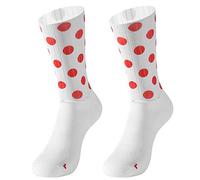 ROTAKUMA avec Team Bike Team Aero Chaussettes sans Couture Anti Slycling Cyclisme Chaussettes De Vélo Route Chaussettes De Vélo De Course en Plein Air Compression Sport Sport