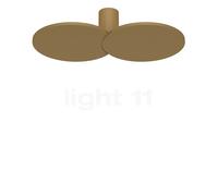 Rotaliana Collide H1 Applique et Plafonnier LED bronze foncé - 2.700 k - phase de gradateur Ce luminaire comporte des modules à LED prémontés de classes énergétiques A A++, A+, A
