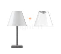 Rotaliana Dina+ LED graphite - incl. 2 abat-jours Ce luminaire comporte des modules à LED prémontés de classes énergétiques A A++, A+, A