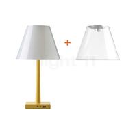 Rotaliana Dina+ LED jaune - incl. 2 abat-jours Ce luminaire comporte des modules à LED prémontés de classes énergétiques A A++, A+, A