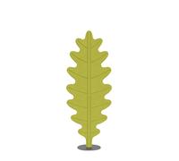 Rotaliana Eden F2 Oak Akustikleuchte, sprout green