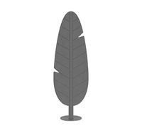 ROTALIANA lampadaire EDEN F1 (Gris fumé - Tissu insonorisant et acier peint anthracite)