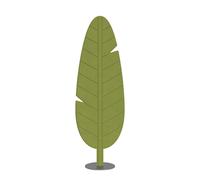 ROTALIANA lampadaire EDEN F1 (Vert Musc - Tissu insonorisant et acier peint anthracite)