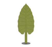 ROTALIANA lampadaire EDEN F3 (Vert Musc - Tissu insonorisant et acier peint anthracite)