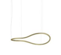 ROTALIANA lampe à suspension SQUIGGLE H4 (Or, 3000K - Aluminium)