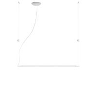 ROTALIANA lampe suspension SQUIGGLE H8 (Blanc mat, 2700 K - Aluminium)