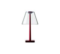 ROTALIANA lampe de table DINA+ (Base rouge - Polycarbonate et aluminium)