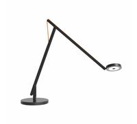 ROTALIANA lampe de table STRING T1 (Nero opaco, stringa arancione, tunable white - Aluminium)