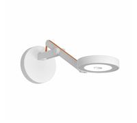 Rotaliana String W0 TW Wandleuchte, blanc mat, câble orange
