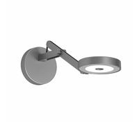 ROTALIANA lampe murale applique STRING W0 (Graphite, dim to warm - Aluminium)