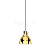 ROTALIANA lampe à suspension LUXY H5 GLAM (Diffuseur dorÃ© brillant, base noire - Verre)