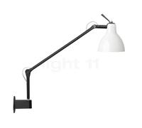 Rotaliana Luxy W1 Wandleuchte, noir mat, abat-jour blanc brillant