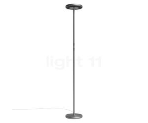 Rotaliana Sol F1 Lampadaire halogène LED graphite/grille noir - 2.700 K Ce luminaire comporte des modules à LED prémontés de classes énergétiques A A++, A+, A