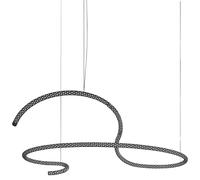 Rotaliana Squiggle H5 Pendelleuchte, noir mat