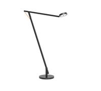 ROTALIANA lampadaire STRING F1 (Noir mat, cordon orange, dim to warm - Aluminium)