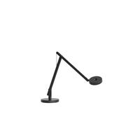 ROTALIANA lampe de table STRING T1 MINI (Noir mat, cordon argentÃ©, dim to warm - Aluminium)