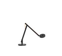 ROTALIANA lampe de table STRING T1 MINI (Noir mat, cordon orange, dim to warm - Aluminium)